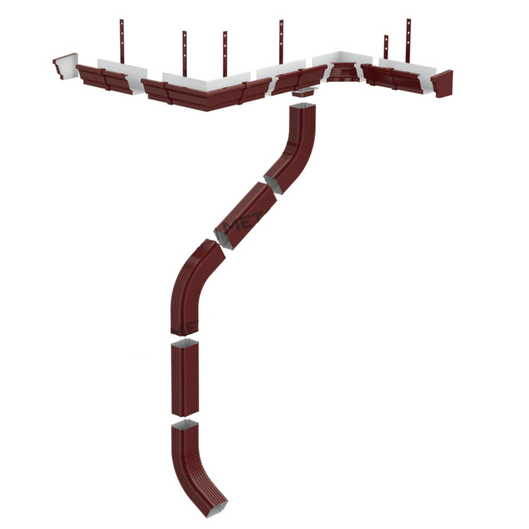 Пластиковая водосточная сиcтема Grand System